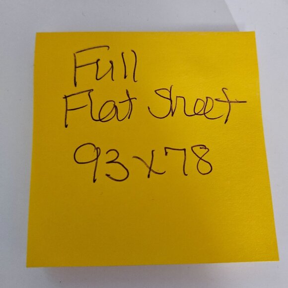 Eddie Bauer Home Flat Sheet Only Full Pink 100% Cotton Percale Bedding Linen USA - Picture 6 of 6